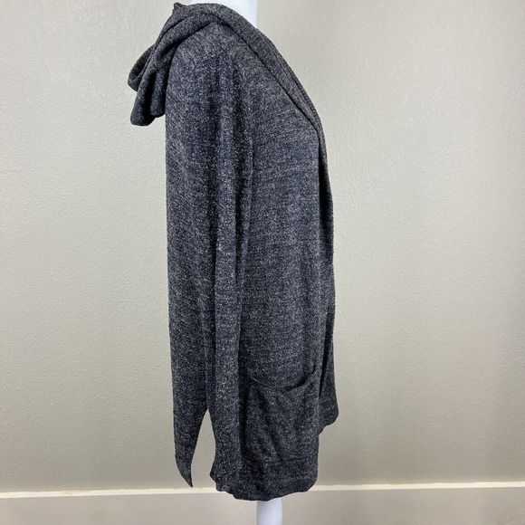 Barefoot Dreams Cardigan Women Small CozyChic Gray RESORT CARDI Knit Sweater‎ - Picture 2 of 10